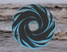 La amplia circulación del huracán 