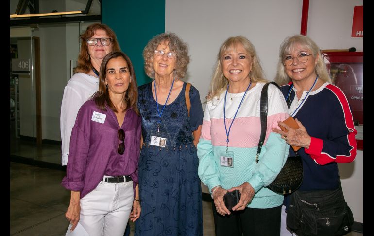 Susie Schwenk, Gaby Castañeda, Carlos Conerly, Esmeralda Aubert y Ruby Aubert. GENTE BIEN JALISCO/ Jorge Soltero