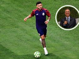 Fiel a su estilo en redes sociales, el polémico empresario publicó una fotografía de Alexis Vega con la camiseta del Mazatlán. IMAGO7 / EL INFORMADOR