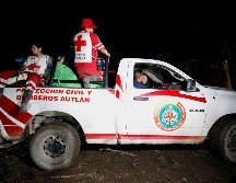 El paso del huracán 