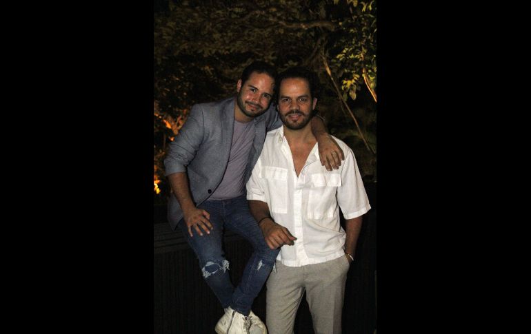 Mario Michel y Santiago Villaseñor. GENTE BIEN JALISCO/ Esmeralda Escamilla
