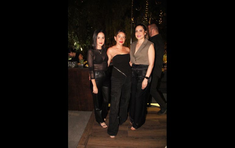 Raquel Lechuga, Andrea Aguirre y Elisa Carmona. GENTE BIEN JALISCO/ Esmeralda Escamilla
