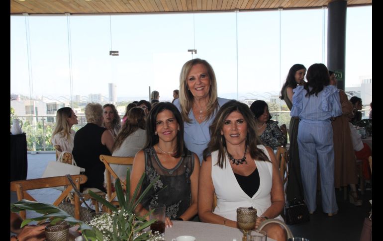 Reysis Kirschner, Lilia Salame y Laura Almada. GENTE BIEN JALISCO/ Esmeralda Escamilla