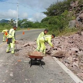 "Lidia" deja daños en estas cuatro carreteras federales