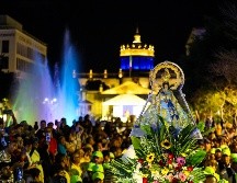 Durante la celebración eucarística realizada en la explanada del Instituto Cultural Cabañas asistieron feligreses provenientes de diversas partes de la ciudad, representantes eclesiásticos y autoridades de los tres niveles de gobierno. EL INFORMADOR / A. Navarro