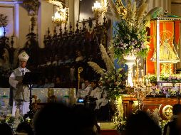 Con una misa de despedida oficiada por el monseñor Engelberto Polino Sánchez, obispo auxiliar de Guadalajara, la Virgen de Zapopan regresa a su casa. EL INFORMADOR / A. Navarro