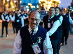 Uno de sus hijos tuvo una enfermedad en los pulmones y se lo encomendó a la Virgen de Zapopan, desde entonces no falla en el recorrido. EL INFORMADOR / A. NAVARRO