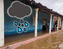 Apenas pasó el huracán 