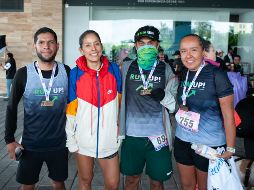 Mike Hernández, Paulina Guillén, Héctor Gómez y Marisol Rivera. GENTE BIEN JALISCO/ Servando Gómez