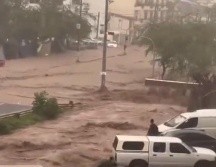 Las lluvias remanentes causadas por el paso del huracán 