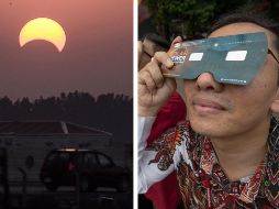El eclipse solar parcial podrá observarse mañana 14 de octubre y su punto máximo será al mediodía. AP / AFP / ARCHIVO