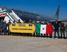 Andrés Manuel López Obrador dio a conocer que se organizarán nuevos vuelos para recoger a los mexicanos que continúan en Israel, pero se hará un puente aéreo. ESPECIAL/  @Sedena.