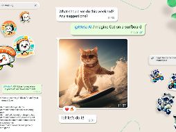 Entre sus nuevas funciones está Meta IA, con solo un mensaje podrás consultar lo que sea de tu interés. ESPECIAL/Blog de WhatsApp