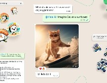 Entre sus nuevas funciones está Meta IA, con solo un mensaje podrás consultar lo que sea de tu interés. ESPECIAL/Blog de WhatsApp