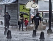 Las lluvias estarán acompañadas con descargas eléctricas y posible caída de granizo. SUN / ARCHIVO