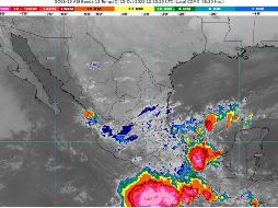 Además, el frente frío número 6 se desplazará en el territorio nacional. ESPECIAL / SMN