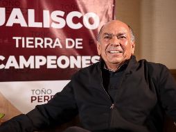 Antonio Pérez Garibay también dijo que de no ser el candidato, apoyará a quien resulte ganador. EL INFORMADOR / H. FIGUEROA