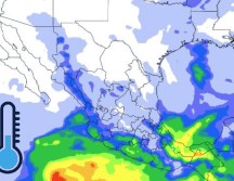 La Comisión Nacional del Agua (Conagua) advierte que este fenómeno meteorológico se desplegará sobre el norte de México. ESPECIAL/ Conagua.