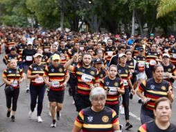 10 mil corredores se reúnen para la carrera Leones Negros. ESPECIAL / Universidad de Guadalajara