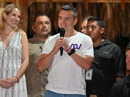 Hasta hace unos meses, casi un desconocido en la política, Daniel Noboa aseguró que buscará 