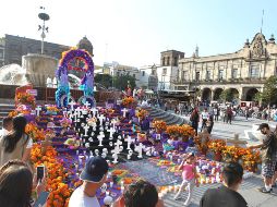 Un elemento indispensable para el Día de Muertos es el altar de muertos. EL INFORMADOR/ ARCHIVO.
