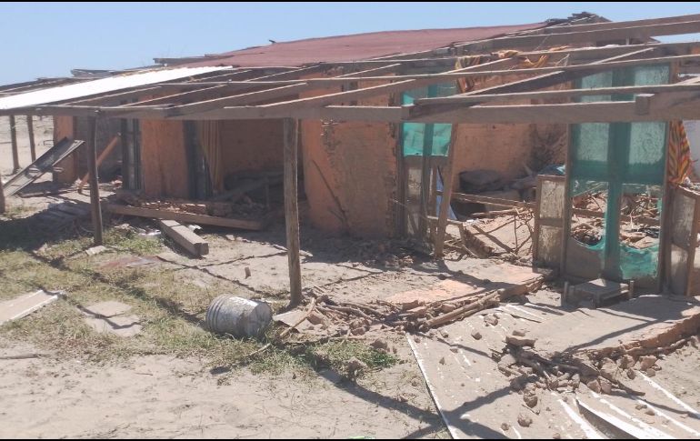 De los corrales de incubación, aseveró la casa de estudios, se perdieron por erosión 80 por ciento de los nidos; 80 por ciento de la malla de la cerca y más de la mitad de polines que la sostenían. CORTESÍA