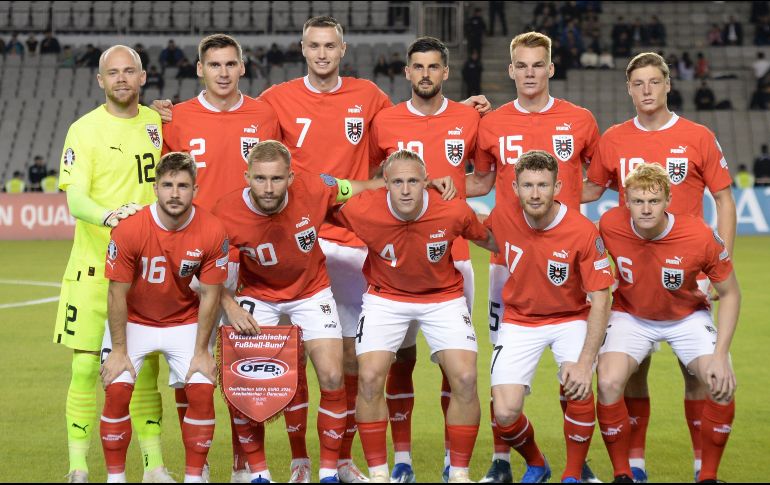 Austria asegura su lugar como el octavo país clasificado en la Euro. EFE / STRINGER