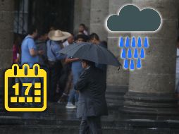Clima en Guadalajara: Las posibilidades de lluvia han variado y se incrementan conforme avanza la semana, sobre todo para el sábado 21 de octubre. EL INFORMADOR / ARCHIVO