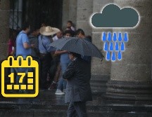 Clima en Guadalajara: Las posibilidades de lluvia han variado y se incrementan conforme avanza la semana, sobre todo para el sábado 21 de octubre. EL INFORMADOR / ARCHIVO