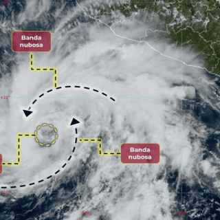 SMN anuncia que la Tormenta Tropical "Norma" se formó en las costas de Pacífico