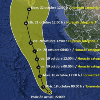 Tormenta tropical Norma: estos serían los estados afectados si se convierte en huracán