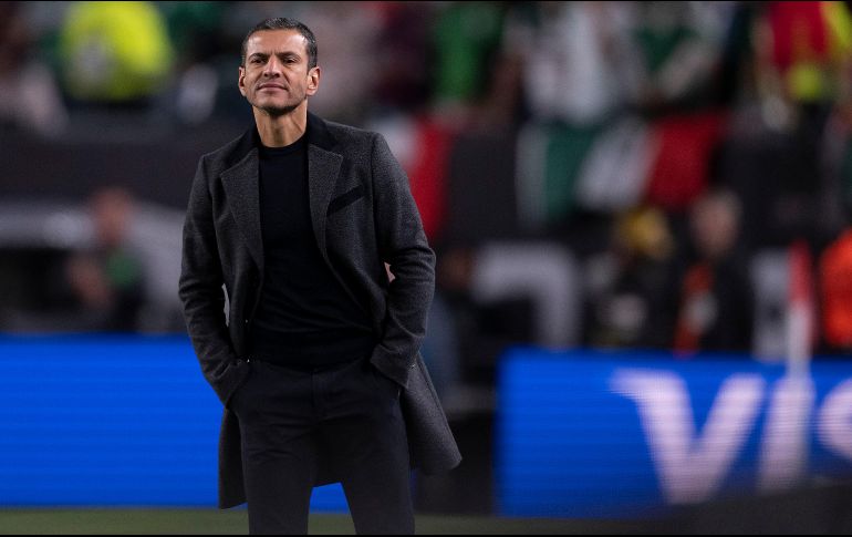 Jaime Lozano se muestra tranquilo tras partido contra Alemania. IMAGO7