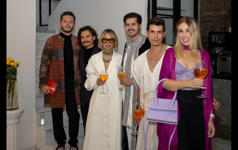 Armando Caso, Julio Macilla, Paulina Luna, Alaim Baruch, Manuel Avalos y Ruth Buenrostro. GENTE BIEN JALISCO/ Esmeralda Escamilla