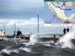 El frente frío 7 llegará a México el 19 de octubre. SUN/ ARCHIVO/ESPECIAL/Conagua