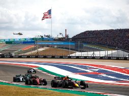 El mexicano Sergio ''Checo'' Pérez correrá su carrera 18 de 2023 con Red Bull en el GP de EU. AFP / ARCHIVO