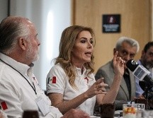 Denise Meade, coordinadora nacional de México Unido y fundadora, reconoció que la sociedad tiene un papel vital de cara a las elecciones del año 2024. EL INFORMADOR / H. FIGUEROA