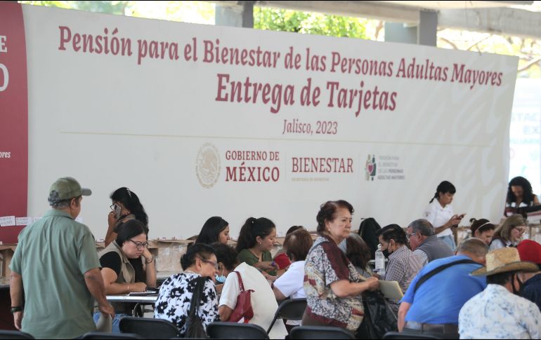 Será del 16 al 28 de octubre cuando se realizará en Jalisco el registro de incorporación a la Pensión para el Bienestar de las Personas Adultas Mayores para quienes cumplen 65 años. EL INFORMADOR / ARCHIVO