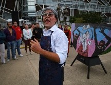 se llevó a cabo el recorrido dramatizado de la exposición 