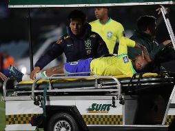 Neymar sufre ruptura de ligamento cruzado en partido de la Selección de Brasil. EFE / R. Martinez