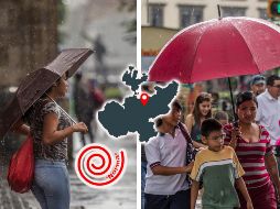 El SMN recuerda que los movimientos de esos sistemas son erráticos, 