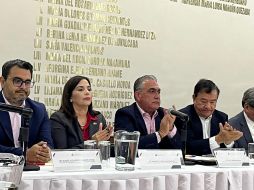 Durante la reunión, el coordinador de los diputados del PRI, Hugo Contreras Zepeda, hizo un llamado al Gobierno Federal para reconsidere lo planteado y el Estado no se vea afectado en diversos rubros. EL INFORMADOR