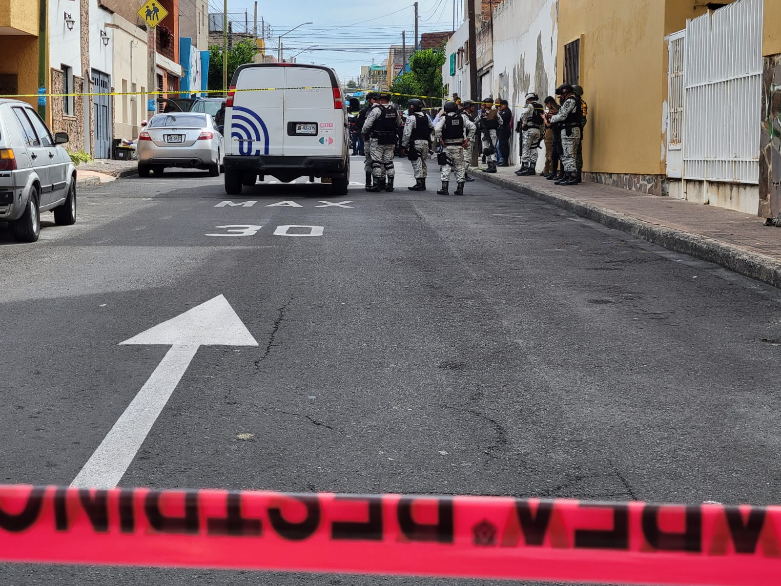 Balacera en Alcalde Barranquitas contra GN deja un muerto y un herido