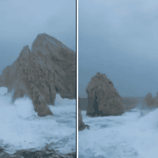 Así se ven Los Cabos antes del impacto del Huracán Norma Categoría 3 (VIDEO)