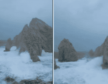 Los Cabos se encuentra amenazado por el paso del Huracán Norma. Captura de Pantalla.