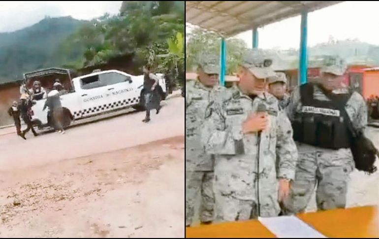 Los pobladores abordaron y retuvieron a los agentes en Ocosingo. Buscan que las autoridades les den más apoyo económico. ESPECIAL