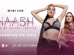 “Ha*Ash: Mi salida contigo” se transmite hoy exclusivamente por Star+. ESPECIAL/THE WALT DISNEY COMPANY MÉXICO.