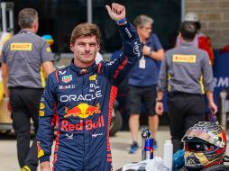 Max Verstappen fue el gran ganador en la carrera sprint a 19 vueltas en el Gran Premio de Estados Unidos. EFE/ S. THEW