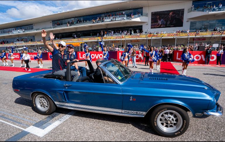 Pérez se mantiene optimista y destaca el progreso continuo del equipo. EFE/ S. THEW.