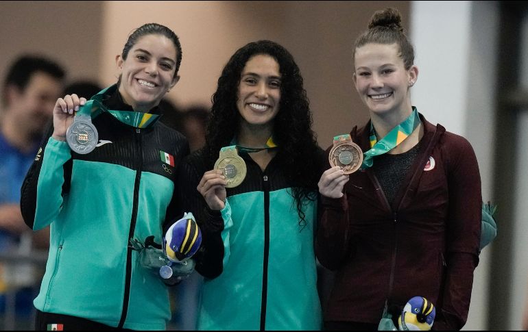 México sumó 14 medallas este lunes. AP/ E. Verdugo.