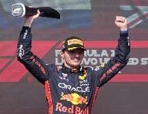 Max Verstappen habló sobre cómo tomó los abucheos que recibió en Austin. AP/ D. Cummings.